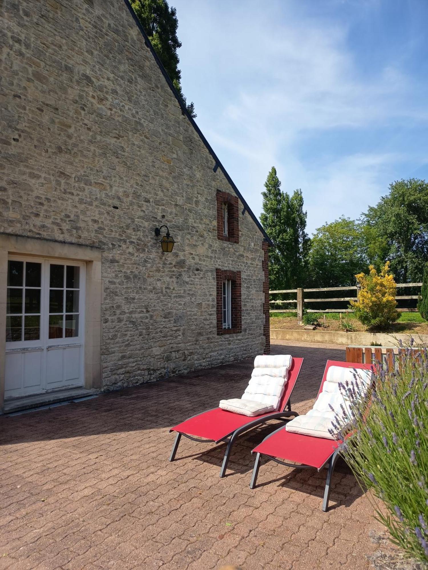 Maison De Charme Tour-en-Bessin Eksteriør bilde